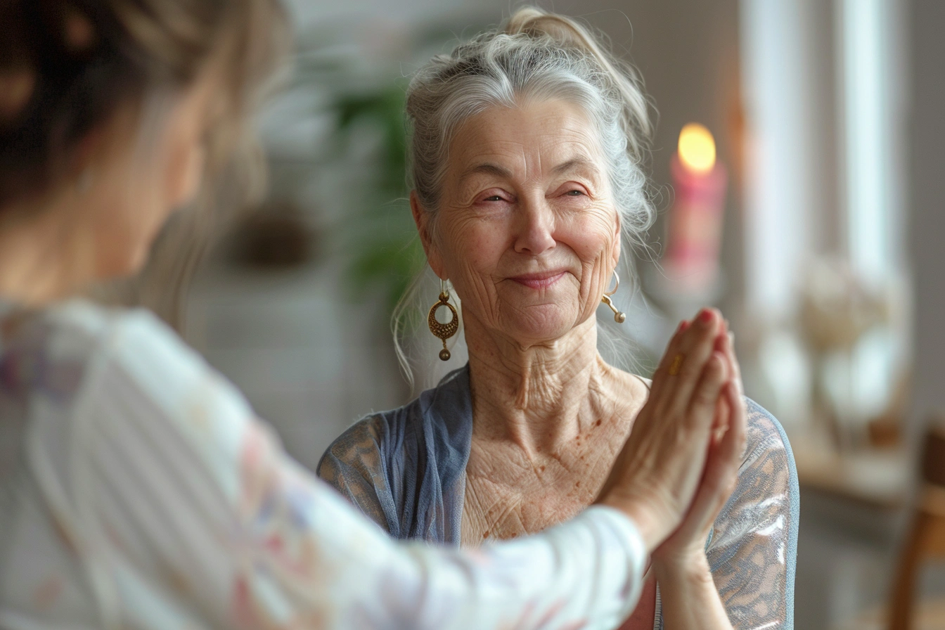 Індивідуальне заняття з викладачем для старшої жінки